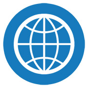 icona-blu-con-mondo-bianoc-simbolo-del-web